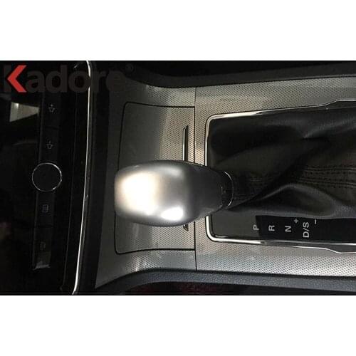 Gear Box Cover For MG Zs SUV 2017-2018 Car Gear Head Shift Knob Cover Gear Shift Handle Trim Sticker Car Styling