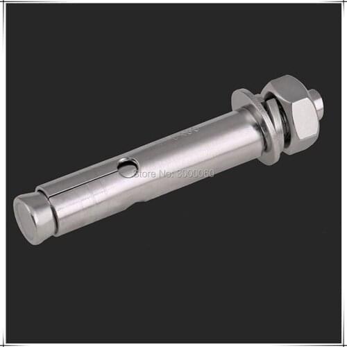 M6x80mm Stainless Steel 304 Sleeve Expansion Anchor Bolt 20pcs/lot