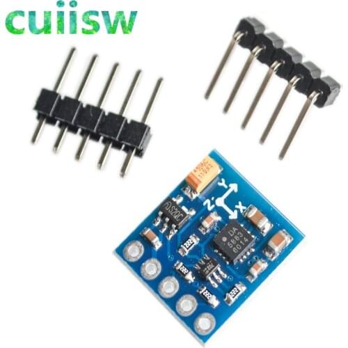 10PCS GY-271 HMC5883L 3V-5V Three 3 Triple Axis Magnetic Field Compass Magnetometer Sensor Module For Arduino IIC Board