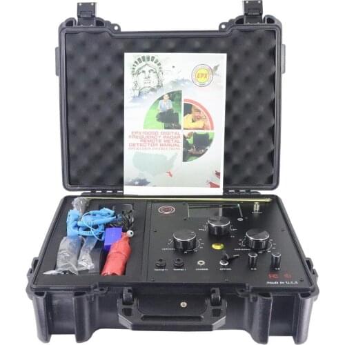 Upgraded Version EPX10000 Treasure Hunter Deep Depth Metal Detector Underground Metal Detector Depth 5-50m