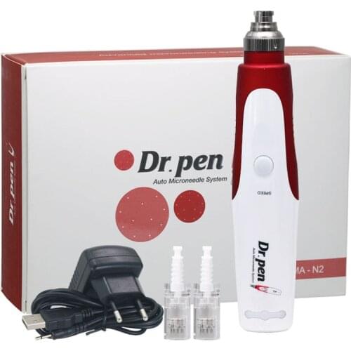 Dr.pen N2 Microneedling Pen NeedleTip Exfoliate Shrink Pores Device Electric Micro Rolling Derma Auto Pen Therapy Beauty Tool
