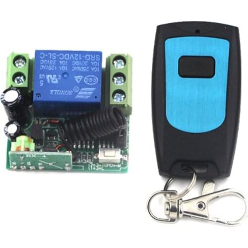 Mini DC 12V 1CH 1 CH Wireless Remote control Switch Remote Light Switch RF Wireless Smart Home Lamp LED Strips Switch 315/433MHZ