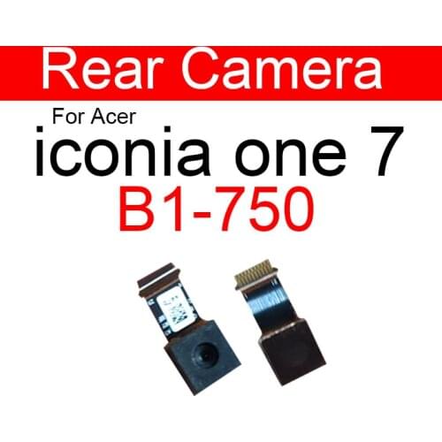 Weeten Genuine Front & Rear camera module for Acer iconia one 7 b1-750 back camera flex cable good tested replacement Repair
