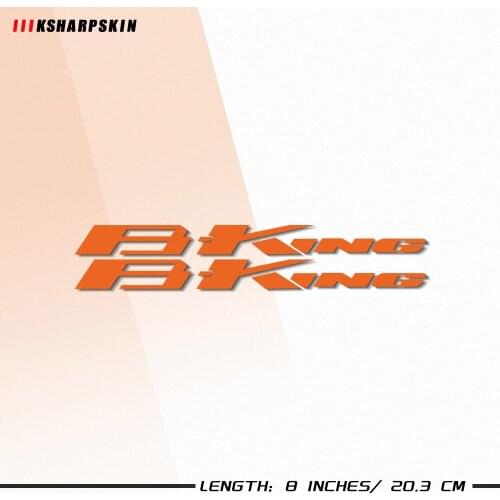 Stickers Motorcycle bicycle fuel tank sticker wheel helmet MOTO waterproof reflective logo decal For SUZUKI B-KING BKING b king