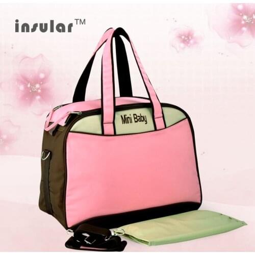 2016 New Hot Sales Large Capacity Patchwork Baby Diaper Bags Brand Waterproof Nappy Bags Fashion Mommy Bags For Stroller