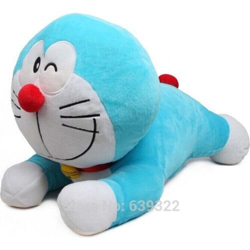 50cm Doraemon Plush Pillow Classic Cartoon Doraemon Soft Stuffed Plush Toys Gift For Children
