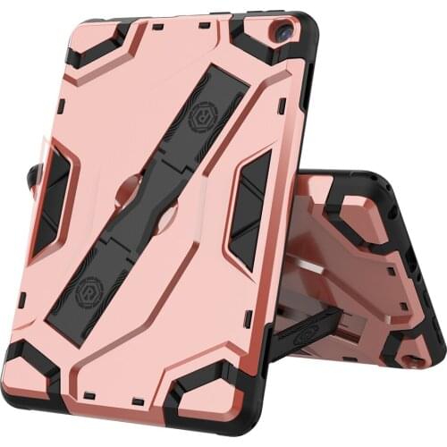Armor Shockproof For Amazon Kindle HD 8 Plus hd 8 2020 8.0 inch Case Silicone TPU + PC Holder Tablet For Fire HD8 Case + FilmPen