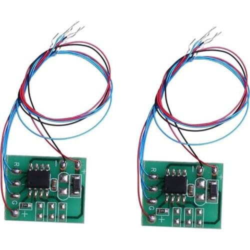 2Pcs DIY Scale Construction Sand Table Model Circuit Board Traffic Light Signal Model HO Scale Train Railway Miniatures Retail