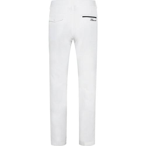 New Style Mens Golf Clothing Breathable 4 Color Pants Outdoor Leisure 100% Polyester Custom Mens Golf Trousers