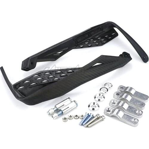 22mm Universal Motorcycle Handguards ABS Plastic Protective Gear Reinforce Modification Accessories Nondestructive Installation