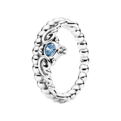 925 Sterling Silver Rose Sparkling Elevated Heart Pan Ring For Women Wedding Party Jewelry