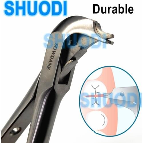 Dental Tooth Crown Remover Plier Crown Spreader Forcep Dental Implant Instrument Dental Removing Tool with Golden Handle