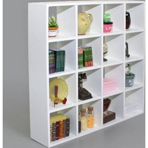 1/12 Dollhouse Home Scene Mini Simulation Bookcase Decor Toy DIY Props