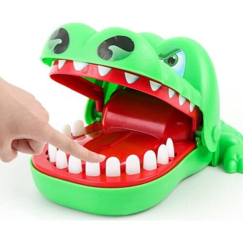 1Pcs Funny Toy Mouth Bite Finger Pulling Teeth Games Toys Kids Funny Children Kids