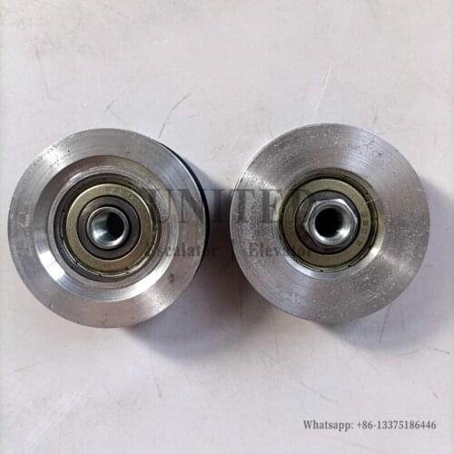 10pcs Elevator Door Hanger Roller OD56mm W16mm 6201