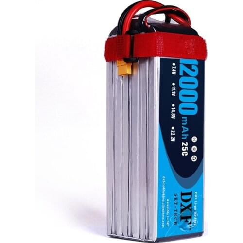 DXF Lipo Battery 3S 11.1V 12000MAH 25C-50C RC AKKU Bateria for Airplane Helicopter Boat FPV Drone UAV