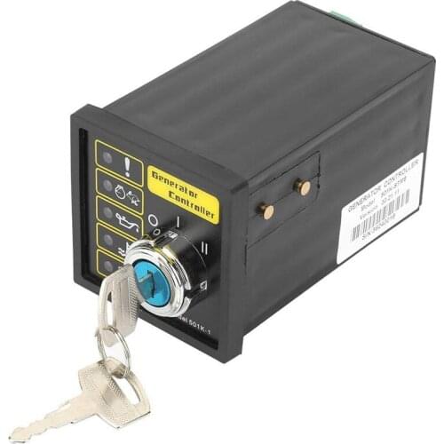 Generator Controller, Sturdy Durable DSE501K DC 9-33V 15-305V AC Generator Electronic Controller Start Module Control Panel