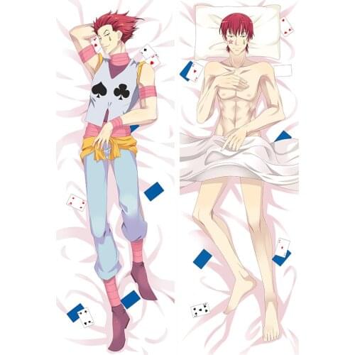 Anime HUNTERxHUNTER Hisoka Coplay Dakimakura Body Pillow Case Cover Prop