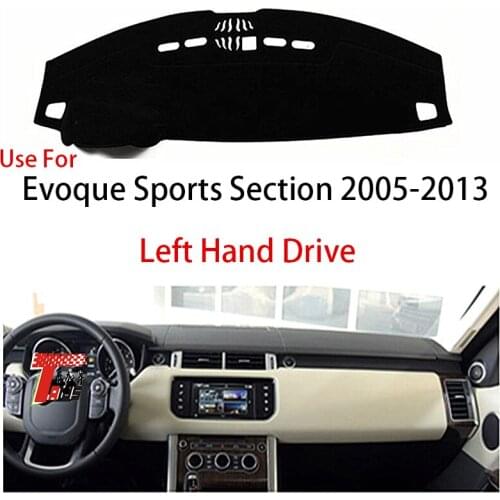 TAIJS Factory Anti UV Casual Polyester Fibre Car Dashboard Cover For LAND ROVER Evoque Sports Section 2005-2013 Left hand drive