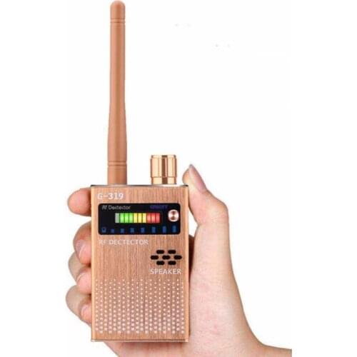 Anti cctv mini camera lens detector security vibration alarm hidden cameras finder detector