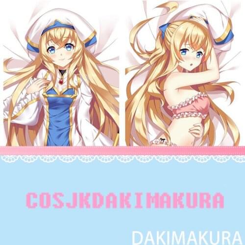 Goblin Slayer Priestess Anime Game Dakimakura Sexy Girls Body Hugging Pillow Case Otaku Pillow Cover Cushion Cosplay Decor Gifts