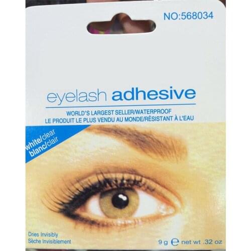 False Eyelash Glue 9g Transparent Black Sticky Durable Eyelid False Eyelash Glue Tasteless Eyelash Glue Makeup