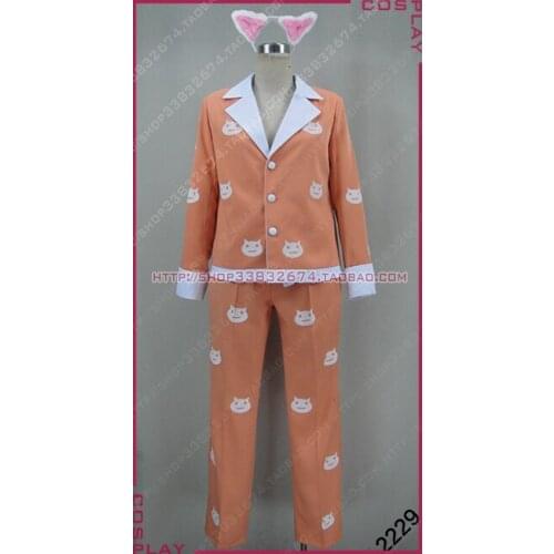 Bakemonogatari Nekomonogatari Tsubasa Hanekawa Halloween Set Cosplay Costume S002
