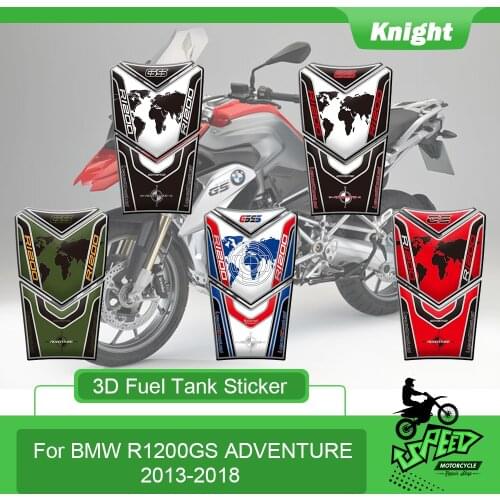 Motorcycle 3D Tank Pad Protector Sticker Fish Bone Sticker for BMW R 1200 GS ADV R1200GS Adventure 2013 2014 2015 2016 2017 2018