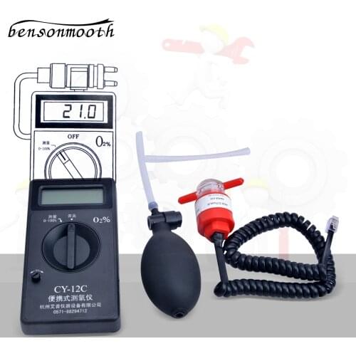 New Professional Handheld Portable O2 Oxygen Concentration Content Tester High Accuracy Meter Detector CY-12C Gas Analyzer
