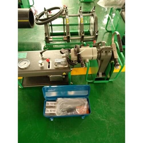 Butt fusion equipment for joining thermoplastic pipe such as high-density polyethylene (HDPE)