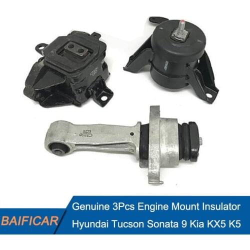 Baificar Brand New Genuine 3Pcs/Set Engine Mount Insulator For Hyundai Tucson Sonata 9 KIA KX5 K5 2015-2019
