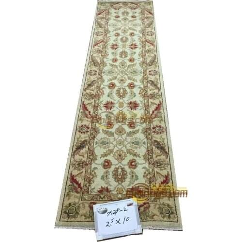 Original single export Turkish handmade carpets OUSHAK Ozarks pure wool carpet X29-2 2.5x10gc47zieyg28