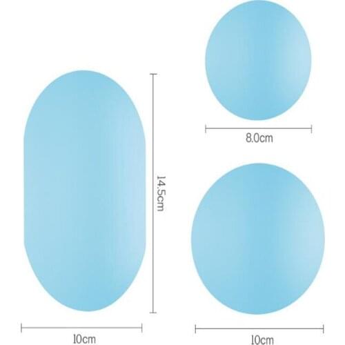 20PCS Car Film Anti Rain Water Repellent Film Mirror Window Clear Films Anti Dazzle Fog Rearview Mirror Rainproof Films