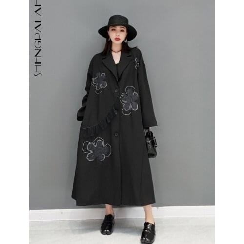 Shengpalae Women's Trench Coats