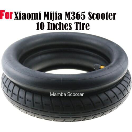 10X2 Inches Tires for Xiaomi Mijia M365 Mi Electric Scooter Tyres Thicker Inflation Wheel Tyre Outer Inner Tube Pneumatic Tyre