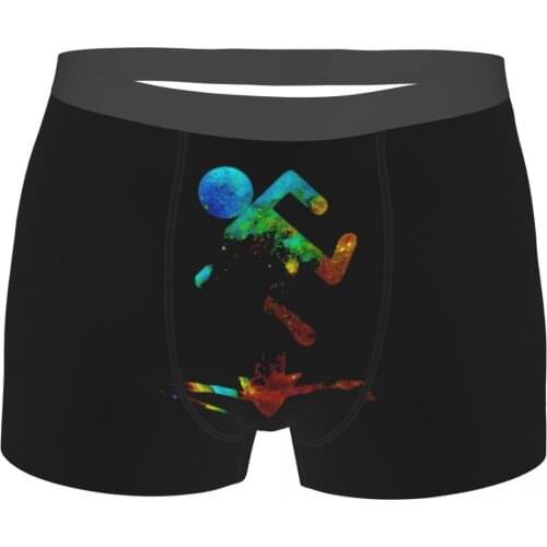 Minimalist Nebula Portal Game Chell Atlas P-Body Underpants Cotton Panties Mens Underwear Sexy Shorts Boxer Briefs