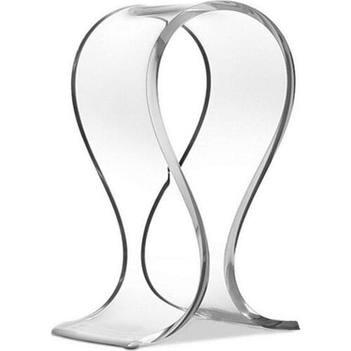 Universal Earphone Headset Hanger Holder U-type Headphone Desk Display Stand Acrylic For Earphone Accessories