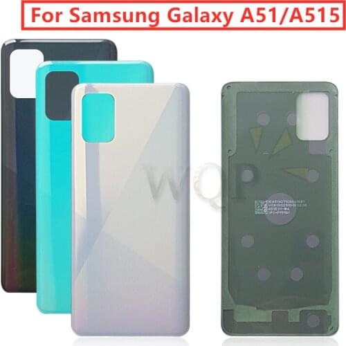 For Samsung Galaxy A51 Battery Back Cover Rear Door Housing Side Key For Galaxy A515 Replacement Repair Spare Parts