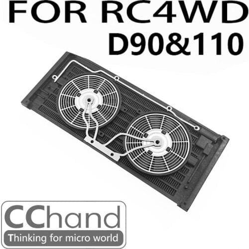 Water tank radiator guard assemblely for CChand RC4WD 1:10 D90 D110