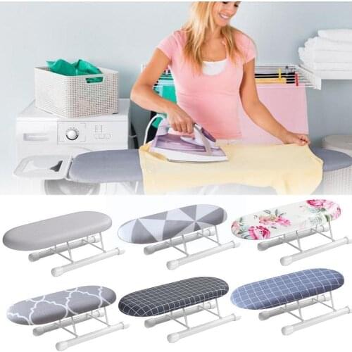 1pc New Ironing Board Home Travel Cuffs Detachable Portable Non-slip Sleeve Cuffs Mini Neckline Folding Protective Washable K4Y9