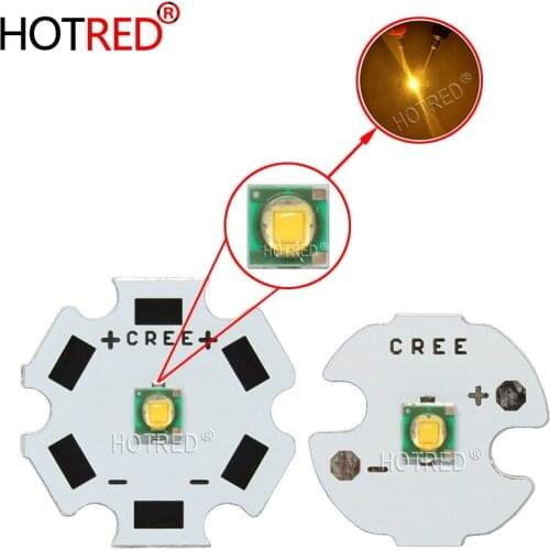 10PCS 1W 3W Cree XLamp XPE XP-E Yellow Amber High Power LED Beads 3-3.5V 350-700mA Emitter Bulb Lamp Lighting for decoration