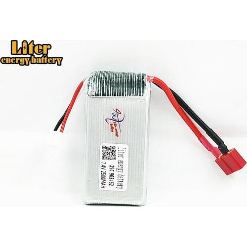 7.4V 1600mAh 903462 Lipo 25c battery For 12428 Car FT009 Remote controlboat speedboat battery Lipo 2S JST/T/EL/SM Plug