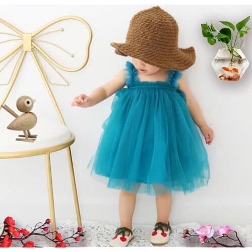 Children Princess Dress Summer Girls Clothes Princess Dress Cute Clothing Tulle Lace For Children Birthday Party