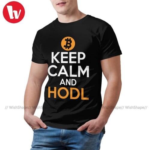 Bitcoin T Shirt Man Fun 100 Cotton Graphic Tee Shirt Short-Sleeve Beach T-Shirt 4xl