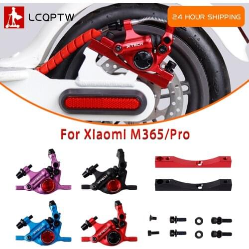 Upgrade Xtech Aluminium Alloy Hydraulic Brake For Xiaomi M365/Pro 1S Pro 2 Electric Scooter Hydraulic Brakes Disc Piston Parts