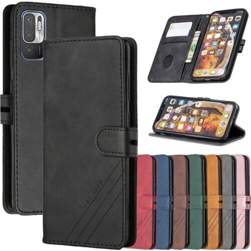 Leather Flip PocoX3 Case on For Xiaomi Poco M3 Pro 5G PocoM3 X3 NFC X3Pro M3Pro Magnetic Stand Wallet Phone Cover Coque