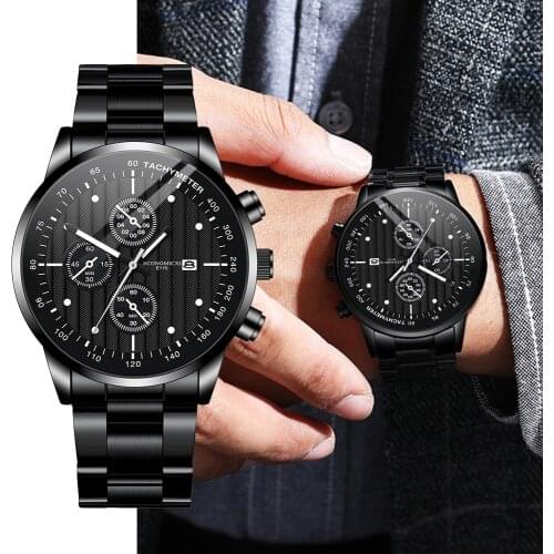 Fashion S^imple Black Blue Gold Luxury Hollow Steel Mechanical Watch Wrist Clock Retro Minimalist Fashion Ultra Thin Watches