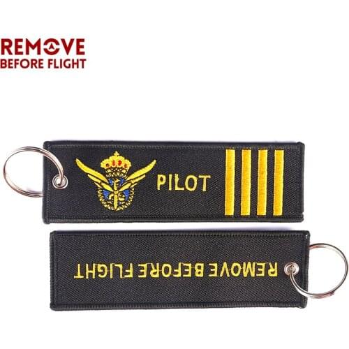 5 PCS/LOT Fashion Jewelry Pilot Keychain for Motorcycles OEM Keychains Embroidery Key Fobs Aviation Gifts Fashionable Keychain