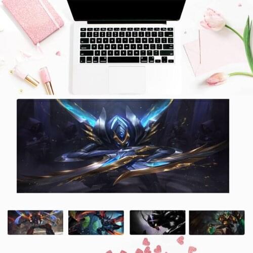 Fashion LOL Kha Zix Mouse Pad Gamer Keyboard Maus Pad Desk Mouse Mat Game Accessories For Overwatch