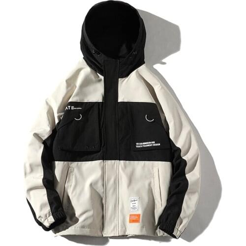 Men Military Jacket Coats Casual Windbreaker 2021 Pockets Mens Overalls Bomber Jacket Hip Hop Streetwear Man Outwear